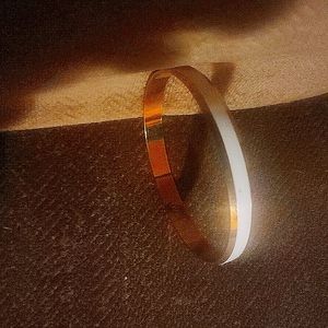Sarah Coventry Vintage Milky Way Striped Bangle